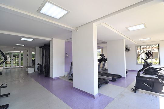 Área comum - Academia de apartamento à venda com 2 quartos, 45m² em Vila Homero Thon, Santo André