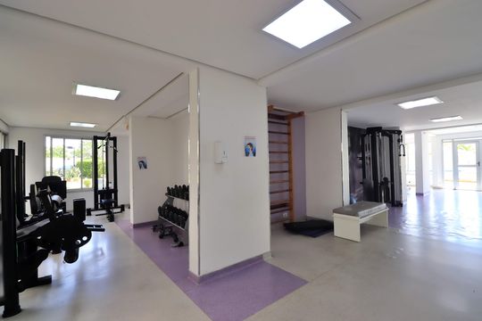 Área comum - Academia de apartamento à venda com 2 quartos, 45m² em Vila Homero Thon, Santo André