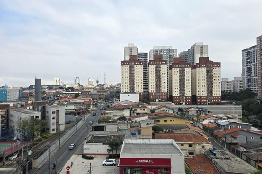 Vista  de apartamento para alugar com 2 quartos, 49m² em Jardim Flor da Montanha, Guarulhos