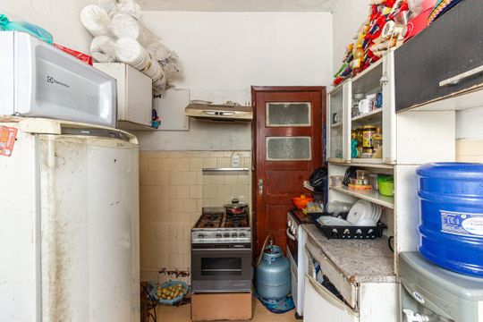 Cozinha de apartamento à venda com 2 quartos, 55m² em Santa Ifigênia, São Paulo