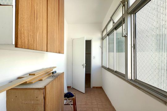 Área de Serviço de apartamento para alugar com 1 quarto, 50m² em Cerqueira César, São Paulo