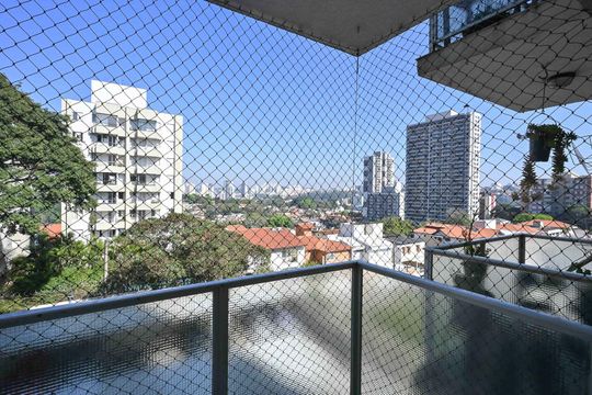 Varanda de apartamento para alugar com 3 quartos, 122m² em Vila Progredior, São Paulo