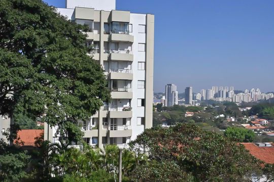 Vista do Quarto 2 de apartamento para alugar com 3 quartos, 122m² em Vila Progredior, São Paulo