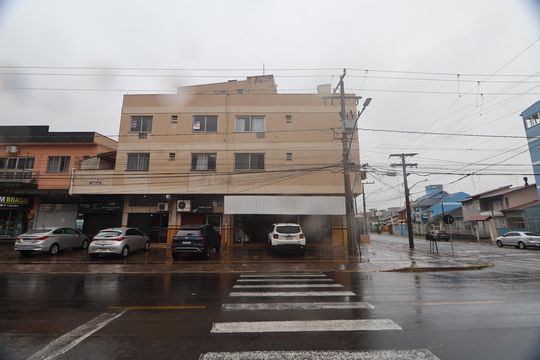 Fachada do Prédio de apartamento para alugar com 1 quarto, 50m² em Harmonia, Canoas