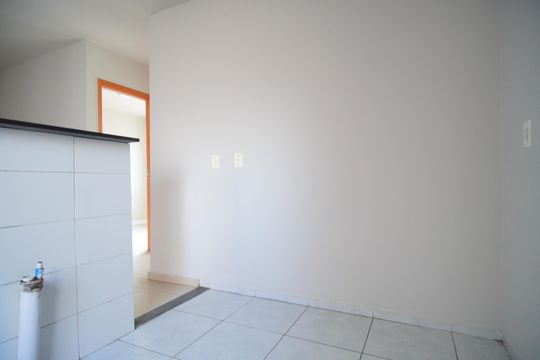 Cozinha de apartamento para alugar com 2 quartos, 43m² em Rondônia, Novo Hamburgo
