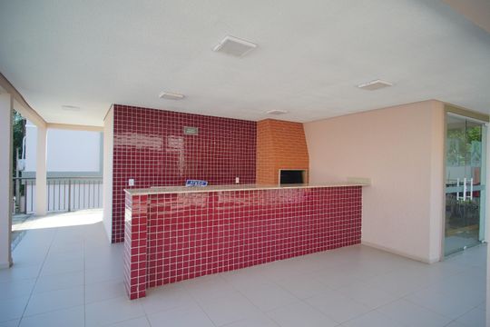 Área comum - Churrasqueira de apartamento para alugar com 2 quartos, 43m² em Rondônia, Novo Hamburgo