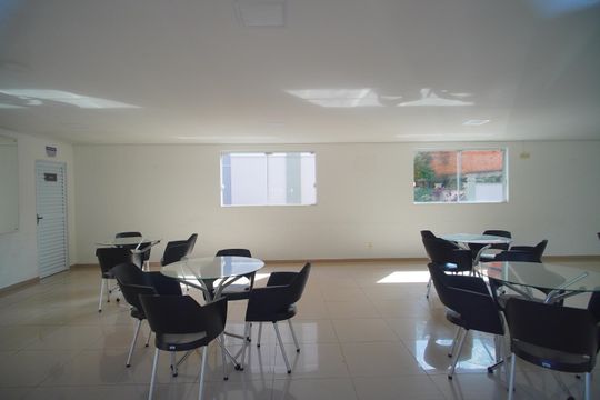Área comum - Salão de festas de apartamento para alugar com 2 quartos, 43m² em Rondônia, Novo Hamburgo