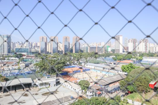 Vista da Suíte de apartamento à venda com 2 quartos, 91m² em Barra Funda, São Paulo