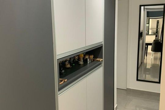Corredor de apartamento à venda com 1 quarto, 55m² em Lapa, São Paulo