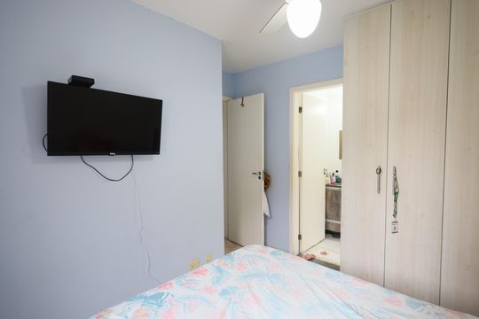 Suíte  de apartamento à venda com 2 quartos, 54m² em Novo Osasco, Osasco