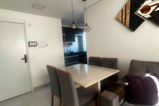 Sala de apartamento para alugar com 2 quartos, 37m² em Sacoma, São Paulo