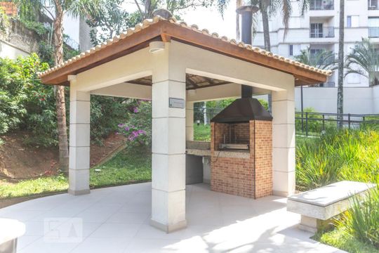 Área comum - Churrasqueira de apartamento para alugar com 1 quarto, 42m² em Jardim Olavo Bilac, São Bernardo do Campo
