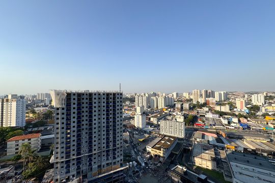 Vista - Suíte de apartamento para alugar com 1 quarto, 42m² em Jardim Olavo Bilac, São Bernardo do Campo