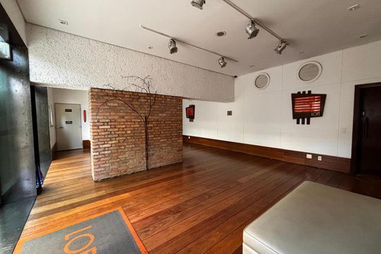 Hall de entrada de apartamento para alugar com 1 quarto, 61m² em Alphaville Industrial, Barueri