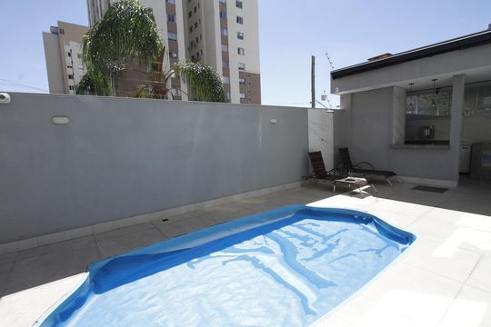 Área comum - Piscina de apartamento à venda com 4 quartos, 185m² em Castelo, Belo Horizonte