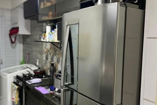 Cozinha de apartamento para alugar com 2 quartos, 65m² em Parque Flora, Nova Iguaçu