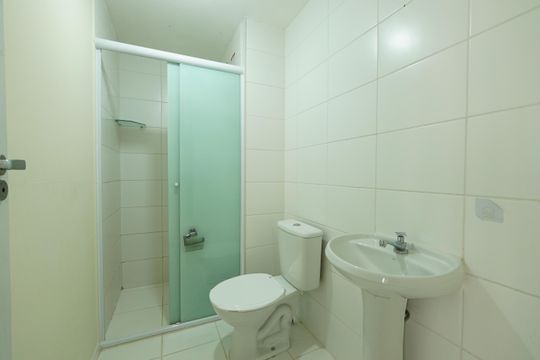 Banheiro de apartamento para alugar com 2 quartos, 38m² em Ipiranga, São Paulo