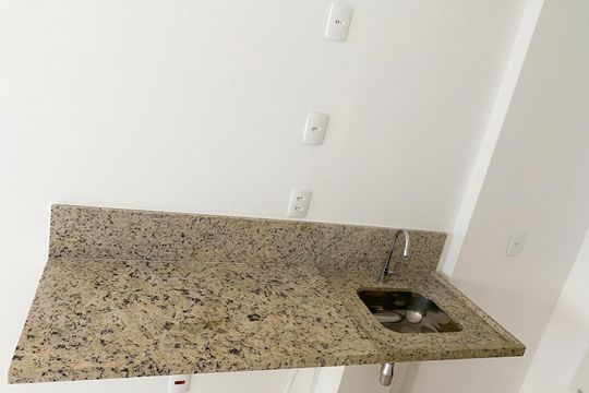Cozinha de apartamento à venda com 1 quarto, 52m² em Centro, Rio de Janeiro