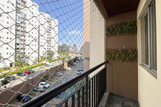 Sacada de apartamento para alugar com 2 quartos, 69m² em Planalto, São Bernardo do Campo