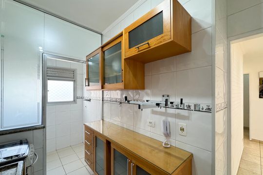 Cozinha  de apartamento para alugar com 2 quartos, 69m² em Planalto, São Bernardo do Campo