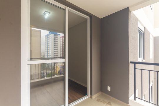 Varanda de apartamento para alugar com 2 quartos, 40m² em Tatuapé, São Paulo