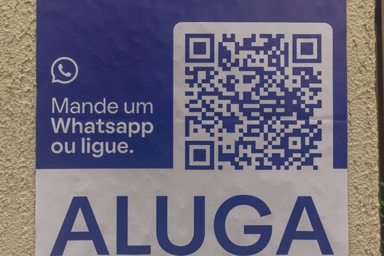 Placa de apartamento para alugar com 2 quartos, 40m² em Tatuapé, São Paulo