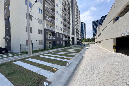 Fachada de apartamento para alugar com 2 quartos, 52m² em Barra Olímpica, Rio de Janeiro