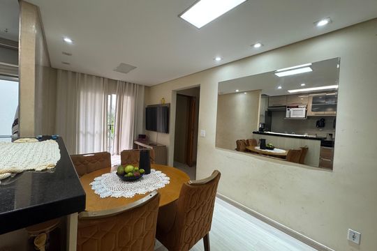 Sala de apartamento à venda com 3 quartos, 57m² em Novo Osasco, Osasco