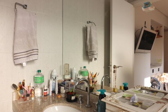 Suíte 2 Banheiro  de apartamento à venda com 3 quartos, 155m² em Nova Petrópolis, São Bernardo do Campo