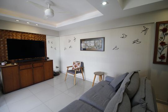 Sala 2 de apartamento para alugar com 3 quartos, 136m² em Taquara, Rio de Janeiro