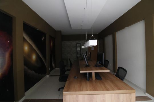 Escritório - area comum de apartamento para alugar com 3 quartos, 136m² em Taquara, Rio de Janeiro