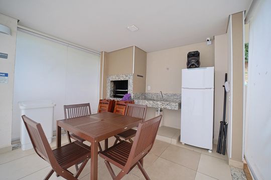 Área comum - Churrasqueira de apartamento para alugar com 1 quarto, 29m² em Vila Ré, São Paulo