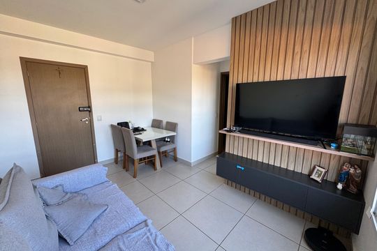 Sala de apartamento para alugar com 2 quartos, 54m² em Samambaia, Brasília