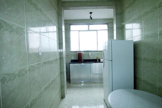 Cozinha de apartamento à venda com 3 quartos, 71m² em Penha, Rio de Janeiro