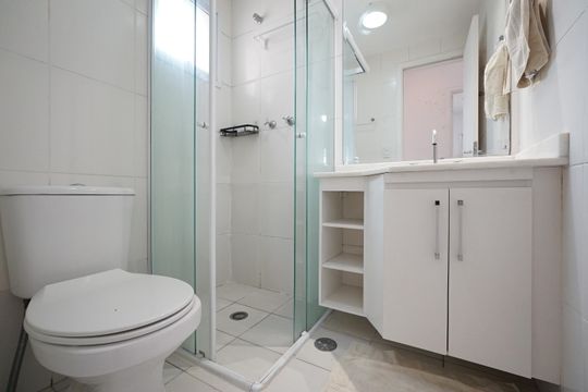 Banheiro de apartamento para alugar com 2 quartos, 65m² em Ipiranga, São Paulo
