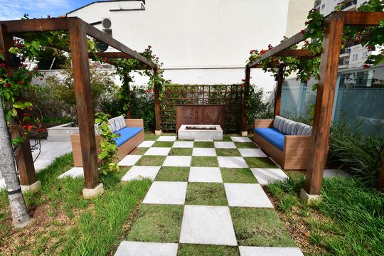 Área comum de apartamento para alugar com 3 quartos, 75m² em Cambuí, Campinas