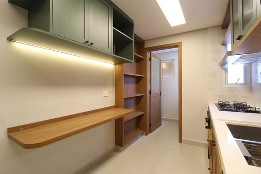 Cozinha de apartamento à venda com 2 quartos, 79m² em Itaim Bibi, São Paulo