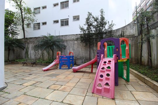 Área Comum - Playground de apartamento à venda com 2 quartos, 79m² em Itaim Bibi, São Paulo