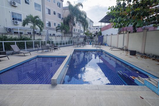 Área comum - Piscina de apartamento à venda com 2 quartos, 41m² em Campo Grande, Rio de Janeiro