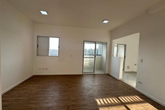 Sala de apartamento para alugar com 1 quarto, 50m² em Jardim Maria Helena, Barueri