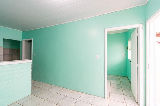 Sala/Cozinha de casa de condomínio para alugar com 2 quartos, 40m² em Harmonia, Canoas