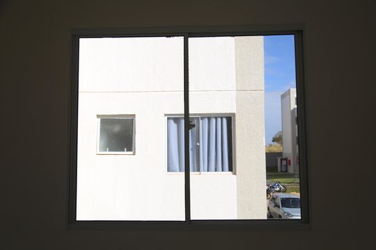 Vista do quarto 1 de apartamento para alugar com 2 quartos, 39m² em Residencial Frei Galvão, Goiânia