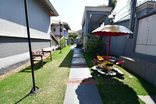 Área comum - Playground de casa de condomínio para alugar com 3 quartos, 124m² em Chácara Primavera, Campinas