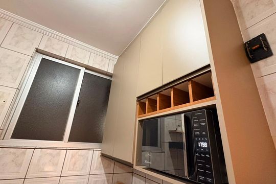 Cozinha de apartamento para alugar com 3 quartos, 70m² em Alípio de Melo, Belo Horizonte