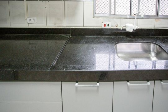 Cozinha de apartamento para alugar com 3 quartos, 92m² em Conceição, Diadema