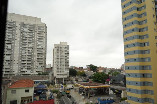 Vista da Suíte de apartamento para alugar com 2 quartos, 45m² em Vila Esperança, São Paulo