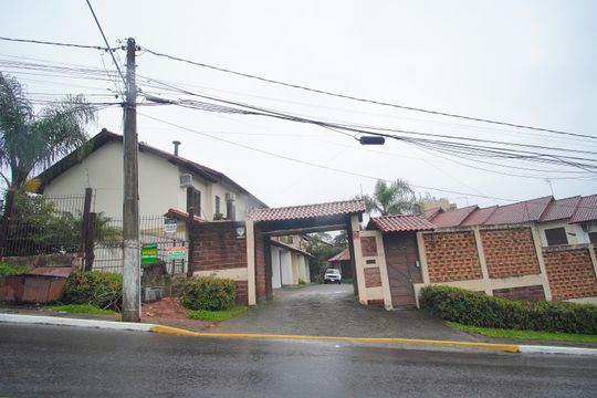 Fachada do Condomínio de casa de condomínio para alugar com 3 quartos, 117m² em Campestre, São Leopoldo