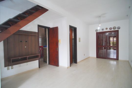 Sala de casa de condomínio para alugar com 3 quartos, 117m² em Campestre, São Leopoldo