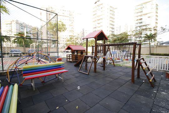 Área comum - Playground de apartamento para alugar com 3 quartos, 72m² em Curicica, Rio de Janeiro