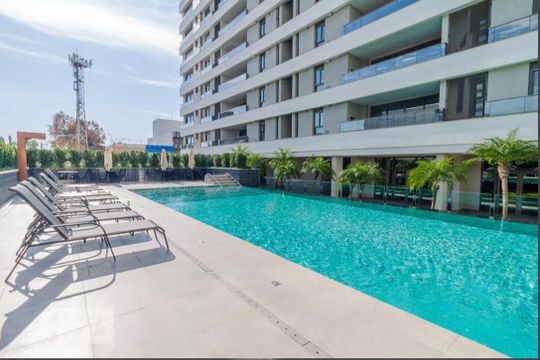 Área comum - Piscina de apartamento à venda com 1 quarto, 38m² em Tristeza, Porto Alegre